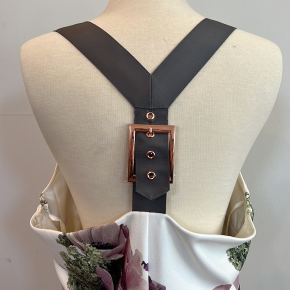 Ted Baker Floral Dress - Size 5 (XL/12-14) - Picture 7 of 12